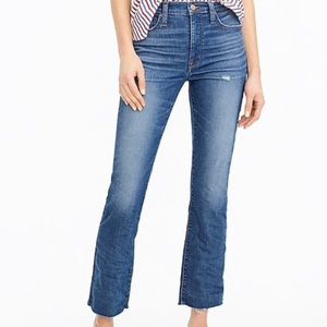 NWT Jcrew Petite Demi-boot crop jean